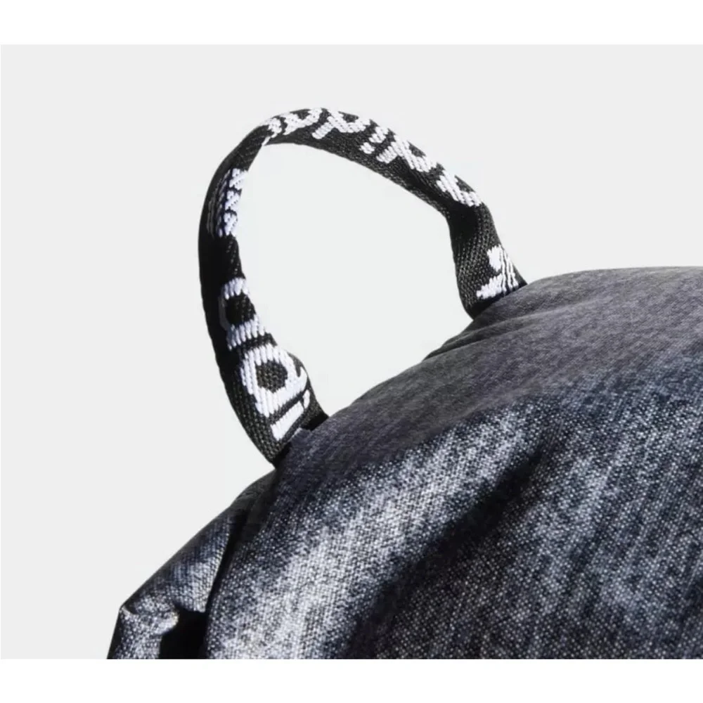 NEW ADIDAS ORIGINALS TREFOIL POCKET BACKPACK #CL5495 GREY WHITE Unisex
